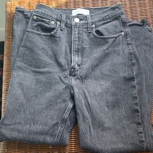 distressed Abercrombie Jeans